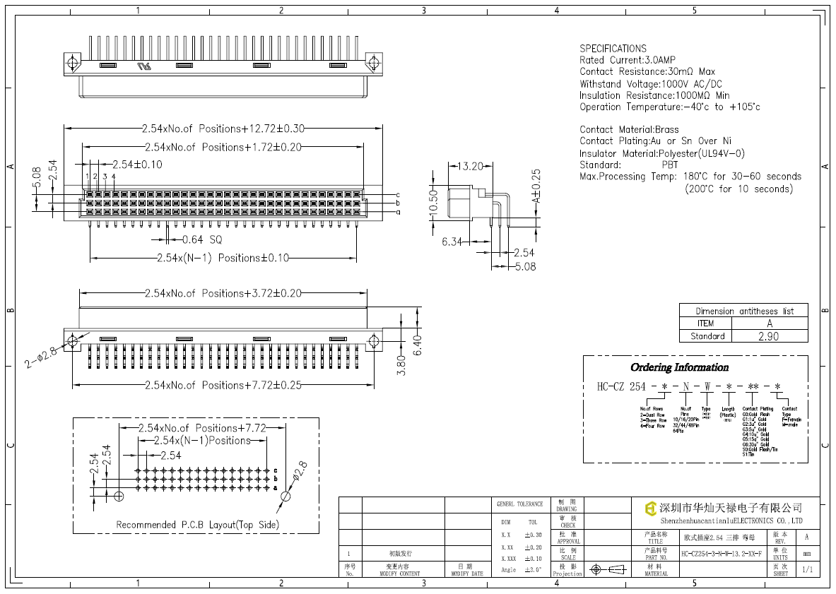 HC-CZ254-3-N-W-13.2-XX-F