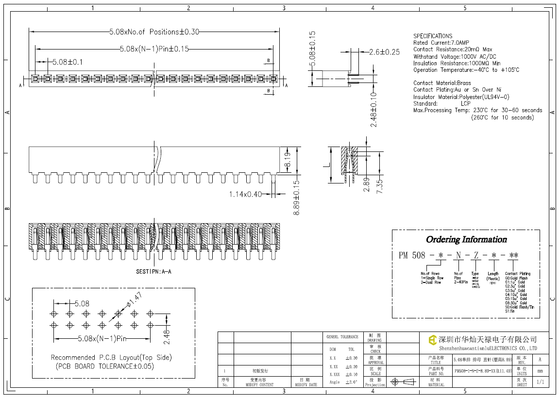 PM508-1-N-Z-8.89-XX(L11.49)